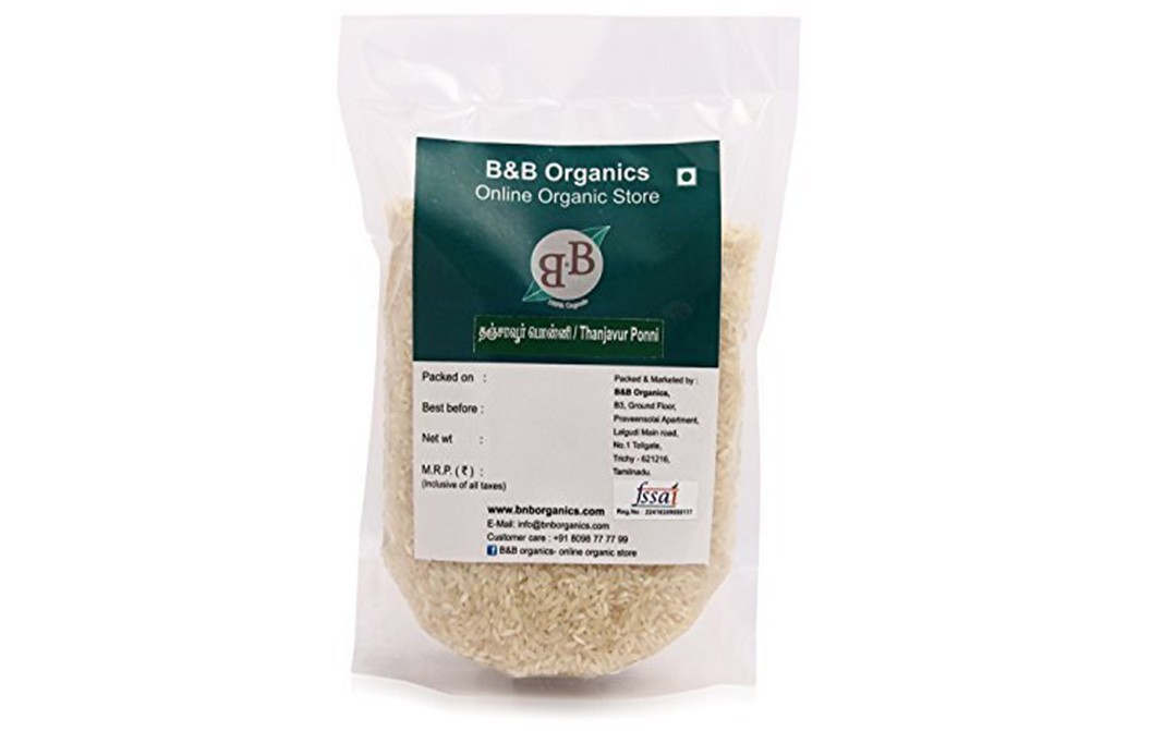 B&B Organics Thanjavur Ponni    Pack  5 kilogram